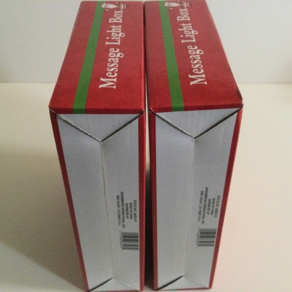 Customizable LED Message Lightbox; 85 letters, numbers, and symbols NOS … - Picture 2 of 5